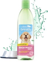 TropiClean Fresh Breath OralCare - Honden Mondwater - Puppies - 473 ml