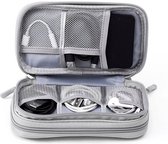 Somstyle Cable Organizer Bag Small - Pour Électronique et Accessoires de vêtements pour bébé - Pochette - Étui - Grijs