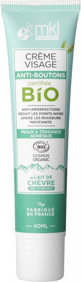 MKL Green Nature Biologische Geitenmelk Anti-Blemish Gezichtscrème 40 ml