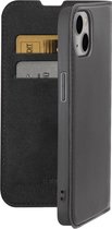 SBS Book Wallet Telefoonhoesje geschikt voor Apple iPhone 15 Hoesje Bookcase - Zwart