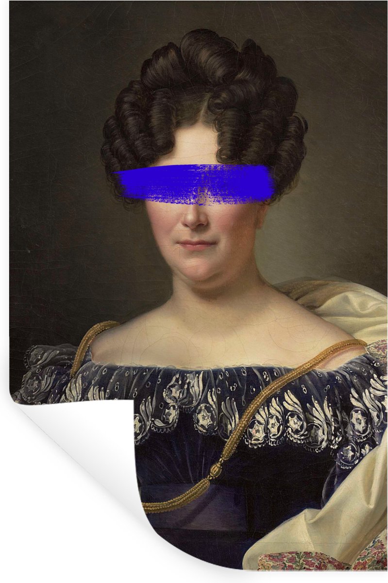 Muurstickers - Sticker Folie - Johanna Henriette Engelen - Dubois Drahonet - Verf - 20x30 