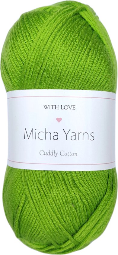 Ball Bundle - 80% coton 20% acrylique - Paquet de 10 pelotes de coton au crochet – 10 x 100 grammes - Elements (002) – Cuddly Cotton - Micha Yarns