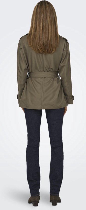Only April Short Trenchcoat Otw Noos - Giacche Donna Grigio