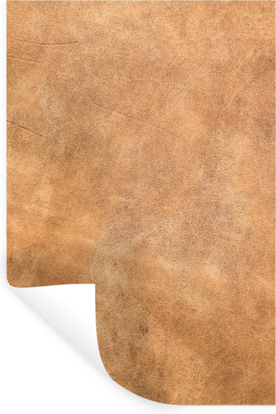 Stickers muraux - Sticker Foil - Cuir - Structure - Aspect Cuir - Marron - 40x60 cm - Film Adhésif - Stickers muraux Chambre Enfant - Papier Peint Auto Adhésif