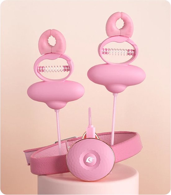 Vibromasseur  ttons avec collier - Pinces  mamelon - Sein - Mamelon -  Vibromasseur... | bol