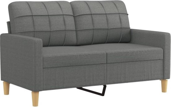 vidaXL-4-delige-Loungeset-met-kussens-stof-donkergrijs