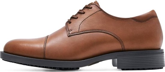 Chaussures pour les équipages Sénateur | Marron | Taille 41 | Chaussures formelles résistantes à l'eau avec une adhérence accrue