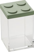 Omada - Brickstore - Voorraadpot - Stapelbaar - Modulair - 1 liter - Groen