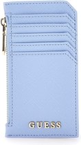 Guess Card Holder Dames Portemonnee - Sky - One Size