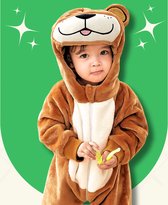 BoefieBoef ours Animal Onesie & Pyjamas pour bébé et tout-petit - Vêtements d'habillage pour enfants - Costume d'animal - Blanc