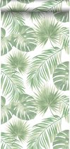 Walls4You papier peint feuilles tropicales vert clair - 935310 - 0 x 10,05 m