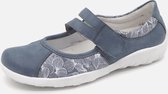 Chaussure à sangle pour femmes Remonte - R3510-12 Jeans Bleu/Imprimé - Taille 40