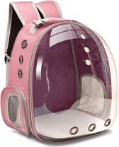 Avoir Avoir®- Roze -Veilig en comfortabel vervoer voor uw huisdier met de Transparante Capsule Bubble Pet Backpack