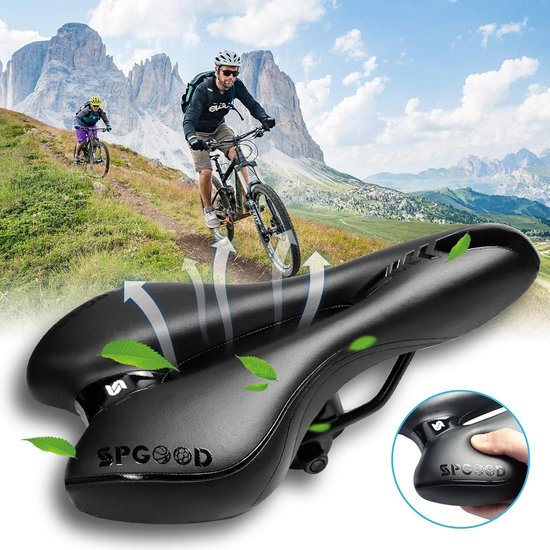 ROCKBROS Fietszadel Comfortabel Fietszadel Ergonomisch Breed Voor BMX Mtb Racefiets Comfortabel