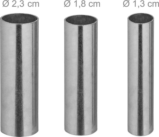 kruiwagenwiel 4.00-6 - rubber - kunststof velg - met adapters - massief - tot 100 kg - zwart-rood van Vervoer Wieltjes — afbeelding 2