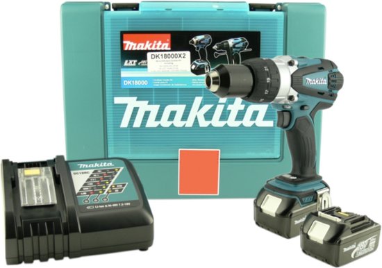 Makita 18V accuboormachine DF488DAEX1 70-delige accessoireset kopen? | Boormachines