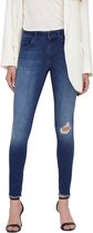 ONLY Jeans pour femmes ONLBLUSH LIFE MID RAW ANK Coupe skinny W28 X L30