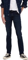 Only & Sons Heren Jeans Broeken ONSLOOM SLIM 4976 slim Fit Blauw 38W / 32L Volwassenen