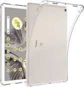 Schokbestendige TPU Hoes Transparant voor de Google Pixel Tablet - Shockproof Back Cover Doorzichtig