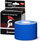 Gladiator Sports Kinesiotape - Kinesiologie Tape - Waterbestendige & Elastische Sporttape - Fysiotape - Medical Tape - Per Rol - Donkerblauw