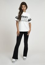 Nik & Nik Mmxv College T-shirt Tops & T-shirts Meisjes - Shirt - Wit - Maat 140