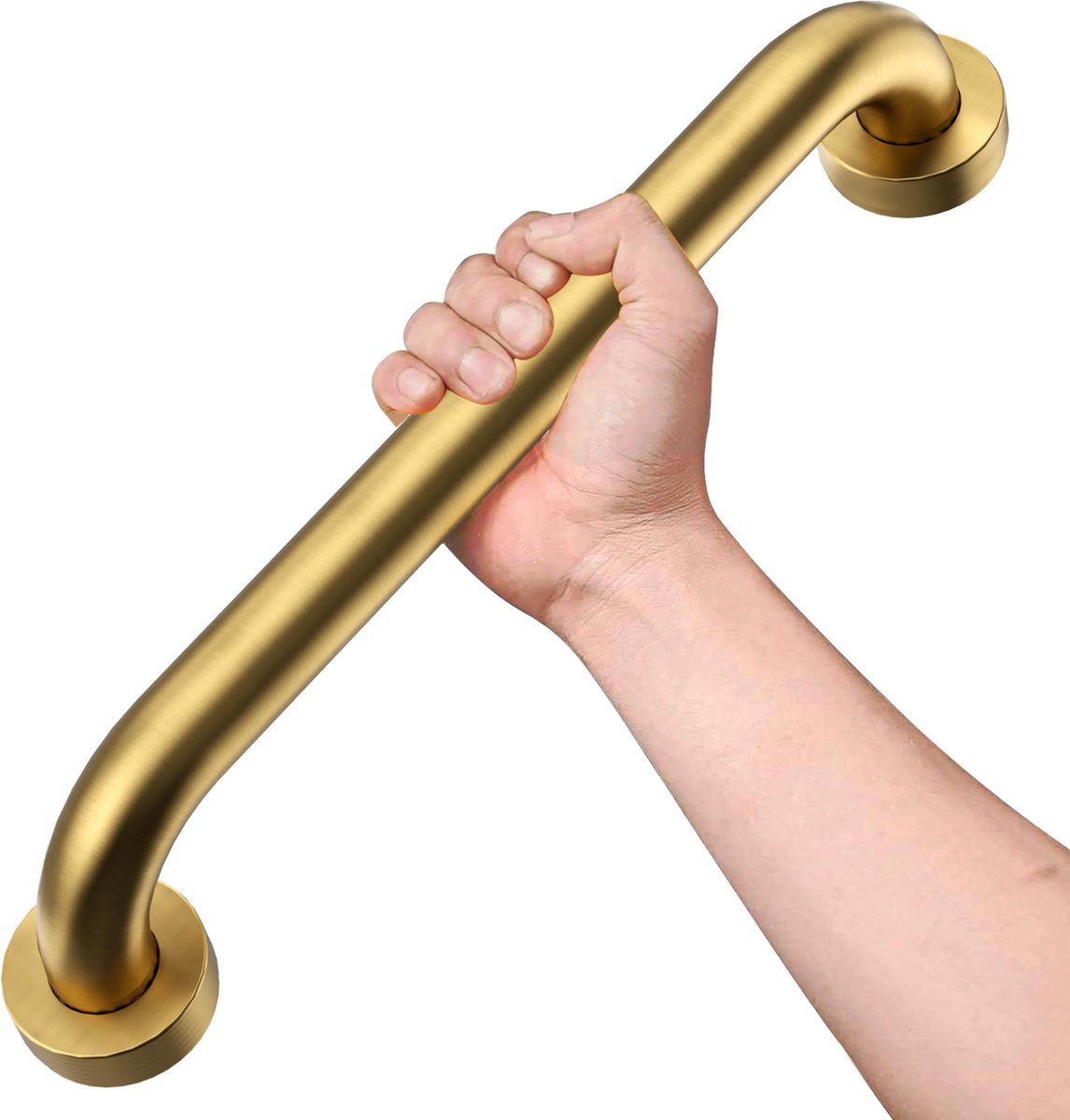 Achilles® Vintage Handgreep voor Bad & Douche 50 CM - Veiligheidsgreep - Toiletbeugel - Wandbeugel