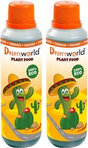 vdvelde.com - Cactus Voeding - Geschikt voor Cactussen en Vetplanten - Vloeibare Bemesting - Universele Kwekers Formule - 2 flacons à 250 ml