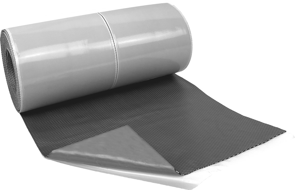 Easy FA Zelfklevende Loodvervanger Zwart - 20cm x 5m