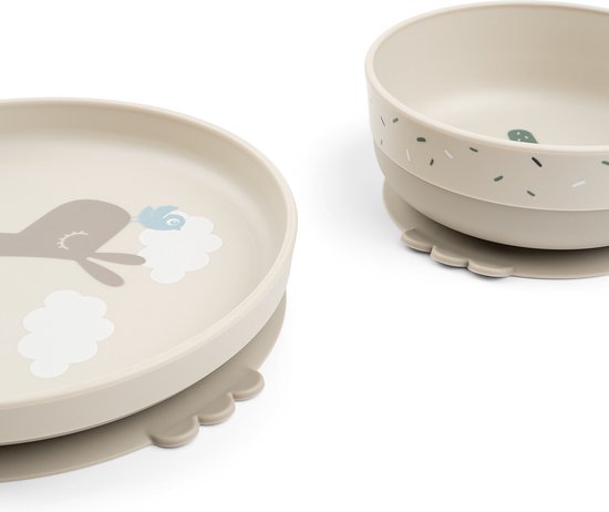 Done By Deer Foodie Dinner Set - Lalee - 3-Delig - Sand van Done by Deer — afbeelding 5