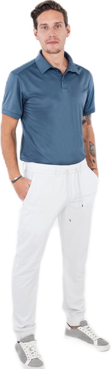 Func Factory mannen Poloshirt Mac blauw melange maat L van Func Factory — afbeelding 2