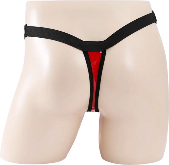 Brief de natation Launch Splice pour hommes - Noir/Rouge - All Tides