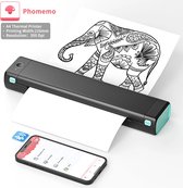 Tattoo Stencil Printer - Tattoo Printer - Foto Printer - Thermische Printer -met Transfer Papier - bluetooth - USB verbinding - met App