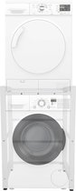 CLP Medina Wasmachinerek - Wasmachine verhoger - Wasmachine Sokkel - Universele Wasmachine Onderstel - Voor 2 huishoudelijke apparaten wit