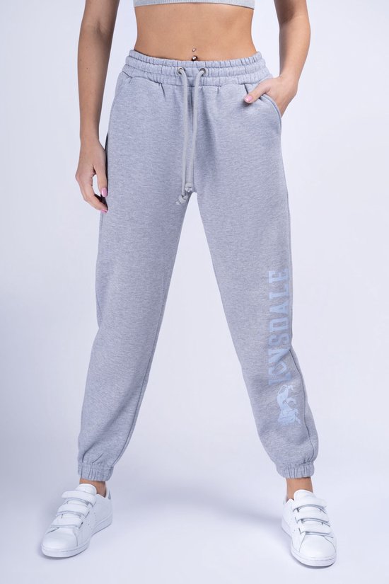 Lonsdale Damen Jogginghose Pittentrail Jogginghose Marl Grey Light Pastel Blue S bol