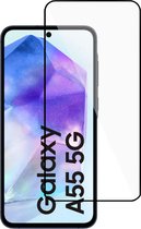Screenprotector geschikt voor Samsung Galaxy A55 – Gehard Glas - Full Proteqt+