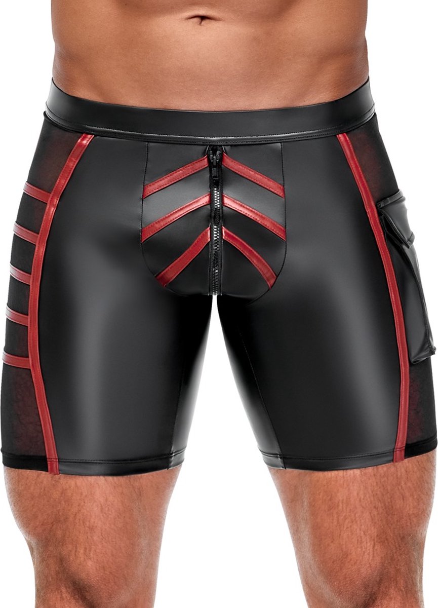 Men's Shorts Black/Red 2XL