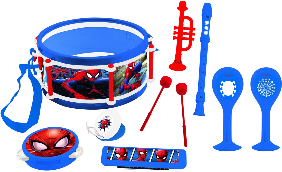 Spider-Man Muziekset 7 stuks