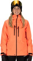 Rock Experience - FANATIC PADDED - Women Jacket - M - Fiery Coral + Caviar