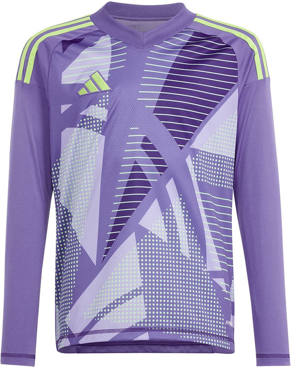 Adidas Tiro24 Keepersshirt Met Lange Mouwen Paars 5-6 Years Jongen
