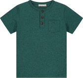 Kids Gallery peuter T-shirt - Jongens - Dark Bottle Green - Maat 80