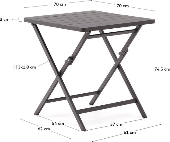 Castello verstelbare tuintafel 150x90 cm. Sens Line - Horizon Tuinmeubelen Castello verstelbare tuintafel 150x90 cm. Sens Line - Horizon Tuinmeubelen