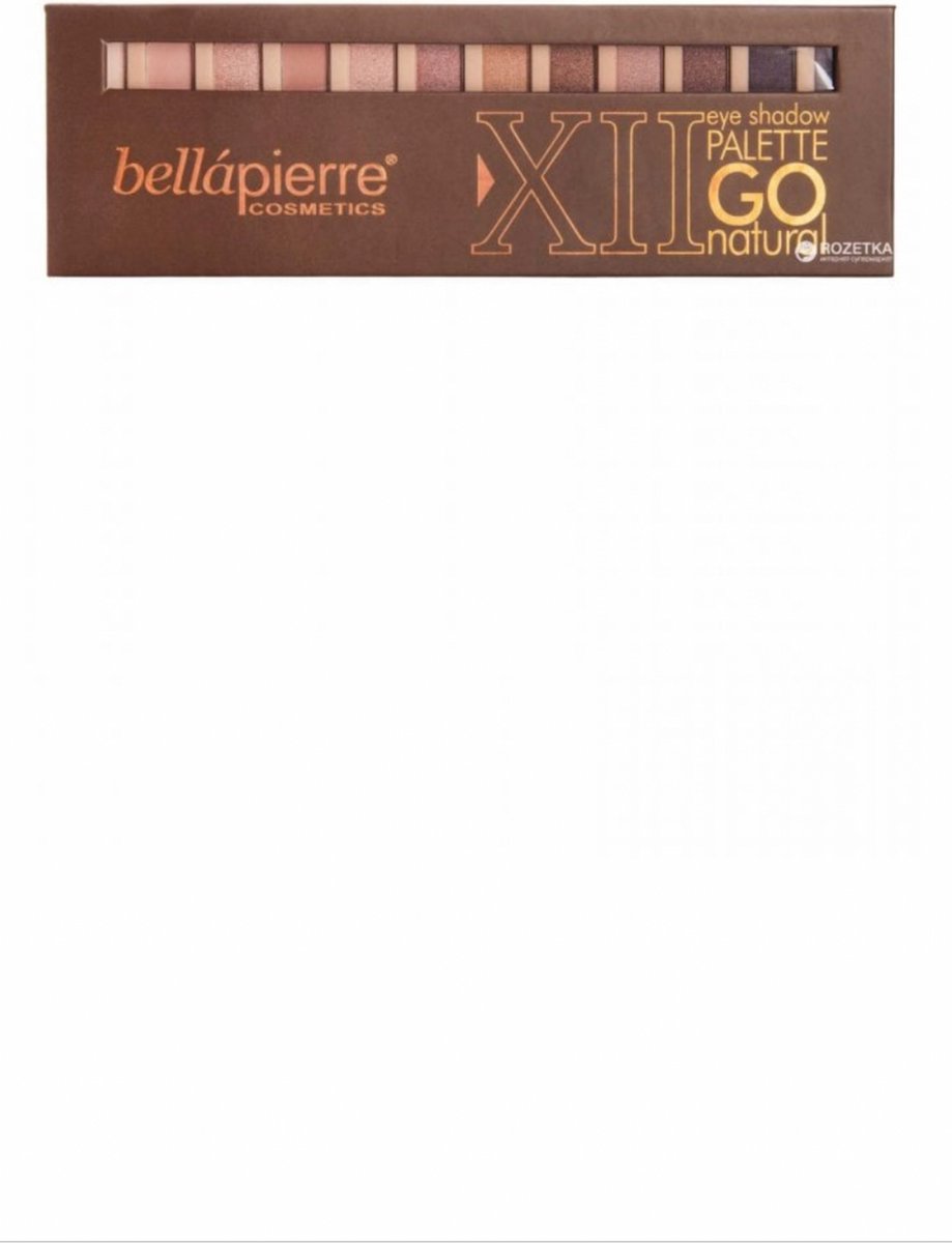 Goedkoopste Bellápierre Cosmetics XII Oogschaduw Palette Go Natural 14gr