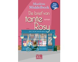 Omslag van De brief van tante Rosy - Grote Letter Uitgave