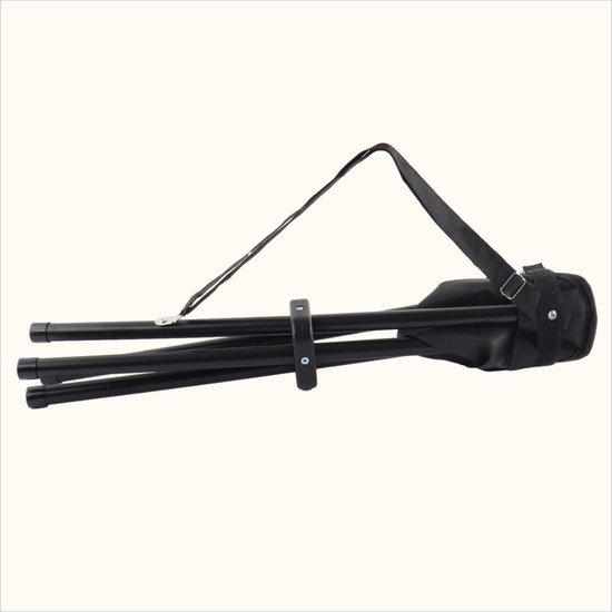 HIXA Opvouwbare kruk - 2 Stuks - Vouwkruk - Inklapbaar - Zwart - 33x40cm van HIXA — afbeelding 4