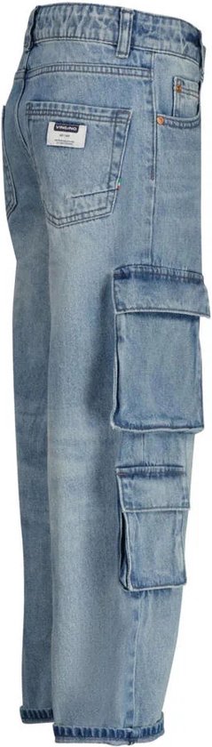 vingino Uniseks loose fit jeans Kit old vintage | Vingino 110