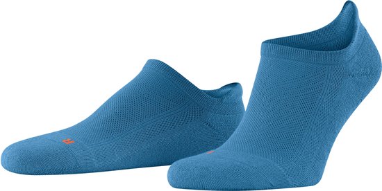 FALKE Cool Kick anatomische pluche zool functioneel garen sneakersokken unisex blauw - Maat 39-41