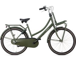Popal Daily Dutch Basic+ N3 - Kinder Transportfiets - 26 Inch - Legergroen