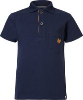 Noppies Boys Polo Dellwood short sleeve Jongens Poloshirt - Total Eclipse - Maat 134