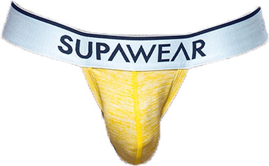 Supawear HERO String Yellow - TAILLE S - Sous- Sous-vêtements Homme - String pour Homme - String Homme