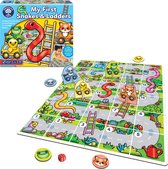 Orchard Toys - My First serpents et Échelles - Jeu de Tuyaux et d'échelles - Développer les compétences de comptage - à partir de 3 ans